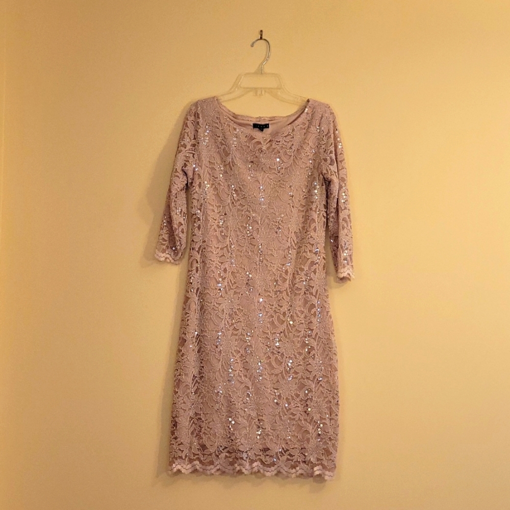 Iana B. size 6 blush dress